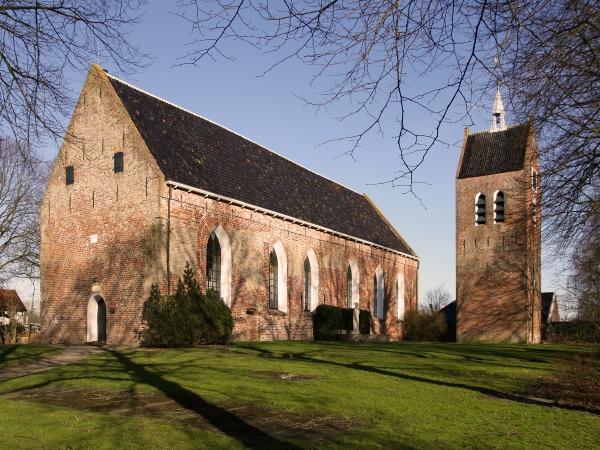 Kerk en Toren in Baflo